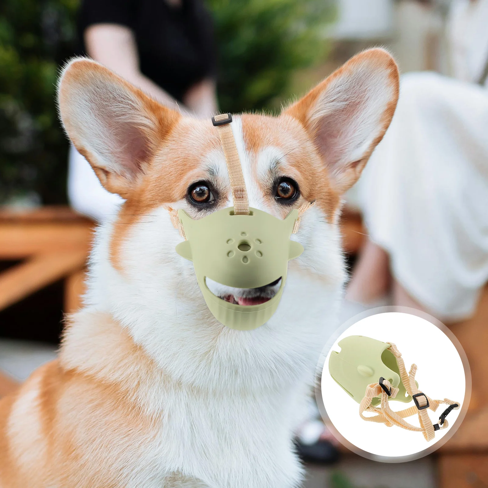 Corgi Dog Muzzle Basket Soft Adjustable Strap Comfortable Fit Anti Chewing Bark Control Walking Vet
Corgi Dog Muzzle Basket Soft Adjustable Strap Comfortable Fit Anti Chewing Bark Control Walking Vet