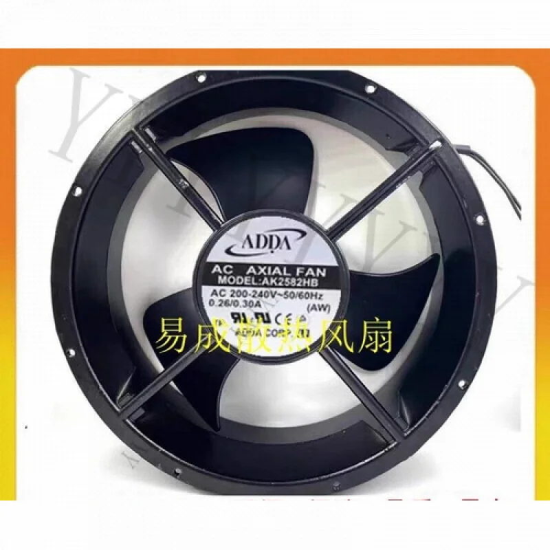 Y+ FOR ADDA AK2582HB AC220-240V 0.26-0.3A 25489 25.4CM Cooling Fan
Y+ FOR ADDA AK2582HB AC220-240V 0.26-0.3A 25489 25.4CM Cooling Fan