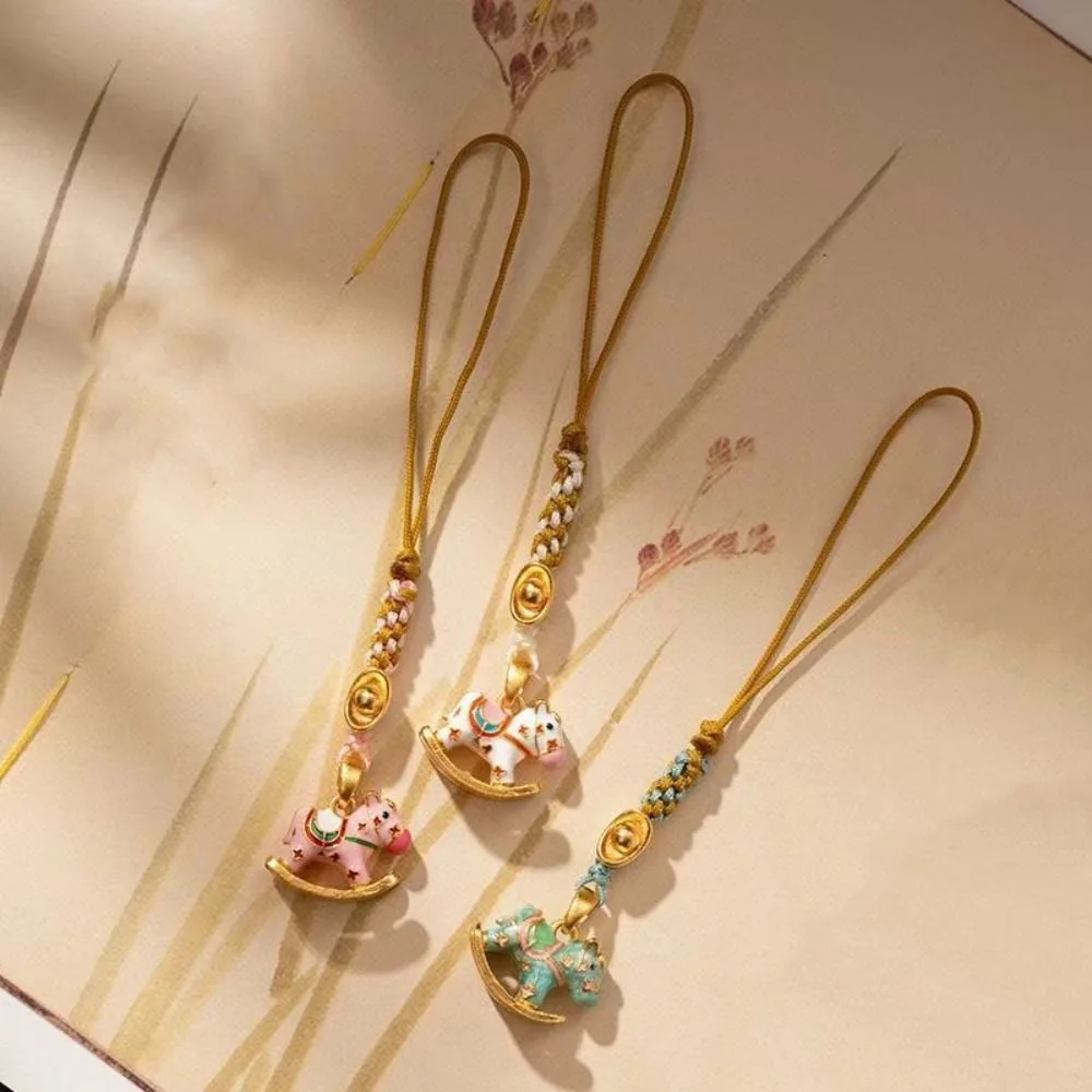 Good Luck Horse Year Phone Strap Anti Loss Universal Zodiac Hors Phone Lanyard Cute Chinese Style Mobile Phone Case Keychain
Good Luck Horse Year Phone Strap Anti Loss Universal Zodiac Hors Phone Lanyard Cute Chinese Style Mobile Phone Case Keychain