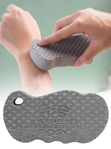 3D Magic Children Bath Sponge Body Exfoliating Dead Skin Sponge Massager Cleaning Shower Brushes Peeling Sponge Artifact