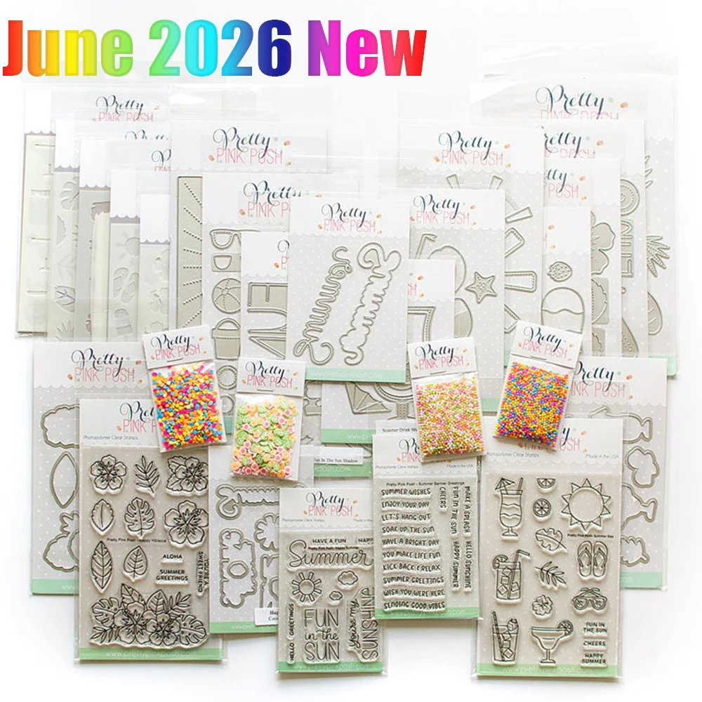 June 2026 New Pretty Pink Posh Summer Cocktails Metal Cutting Dies and Stamps and Stencils for DIY Scrapbook Handmade Card Photo
June 2026 New Pretty Pink Posh Summer Cocktails Metal Cutting Dies and Stamps and Stencils for DIY Scrapbook Handmade Card Photo