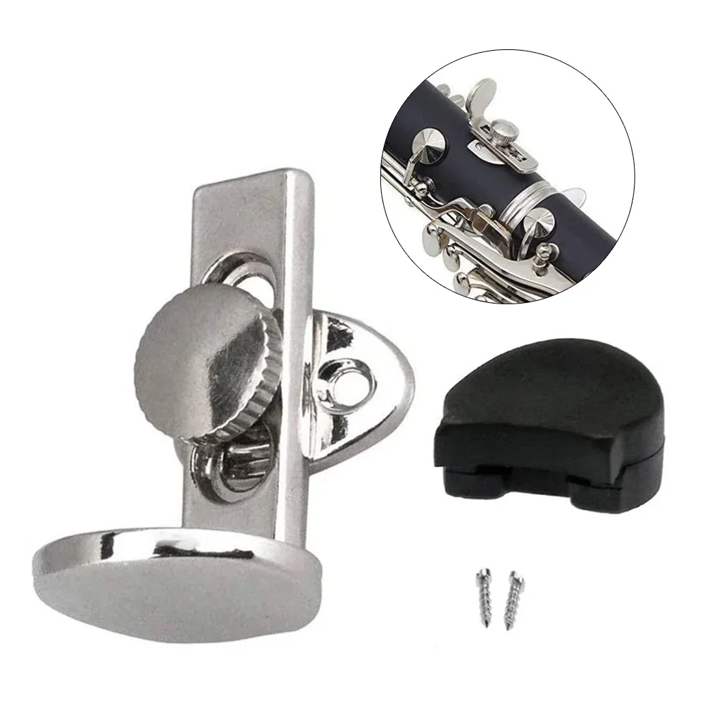 Rubber Cushion Thumb Rest Rest Support Clarinet Finger Protector For 14.5~17.5mm Dia Thumb With Screws High Quality
Rubber Cushion Thumb Rest Rest Support Clarinet Finger Protector For 14.5~17.5mm Dia Thumb With Screws High Quality