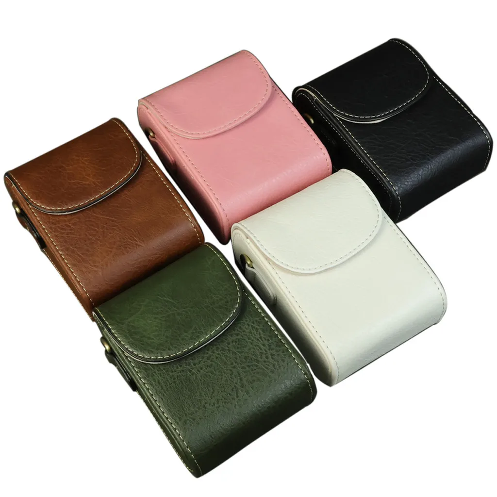 PU Leather Camera Case Cover Casing for Canon G9X G7X II G7 X Mark III PowerShot V10 CCD Diagonal Cross Portable Shoulder Bag
PU Leather Camera Case Cover Casing for Canon G9X G7X II G7 X Mark III PowerShot V10 CCD Diagonal Cross Portable Shoulder Bag