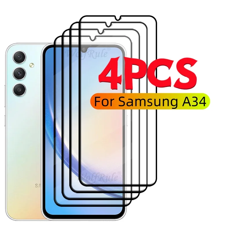 4/3/2/1 шт. стекло с полным покрытием для Samsung A34 Стекло Samsung Galaxy A34 стекло с полным покрытием клея 9H защита экрана Samsung A34 A 34
4/3/2/1 шт. стекло с полным покрытием для Samsung A34 Стекло Samsung Galaxy A34 стекло с полным покрытием клея 9H защита экрана Samsung A34 A 34