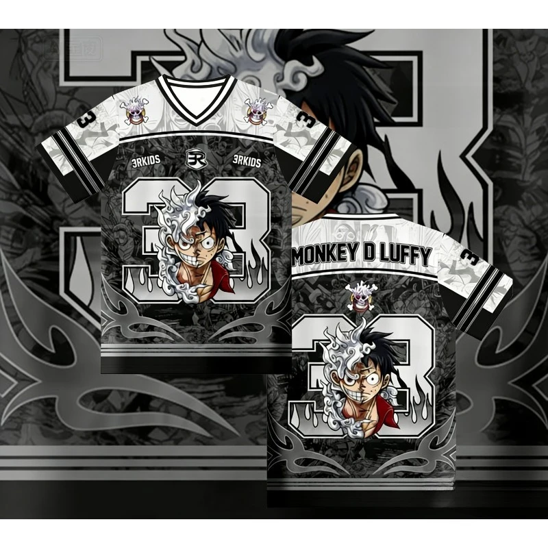 Новая футбольная футболка 2026 года One Piece Monkey D. Luffy Zoro, летняя, больших размеров, дышащая, для косплея, с коротким рукавом
Новая футбольная футболка 2026 года One Piece Monkey D. Luffy Zoro, летняя, больших размеров, дышащая, для косплея, с коротким рукавом