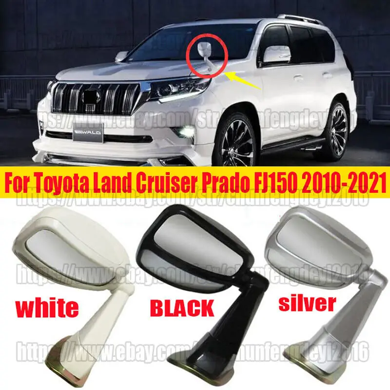 For Toyota Land Cruiser Prado FJ150 Front Engine Hood Rear View Mirror Cover car accessory
For Toyota Land Cruiser Prado FJ150 Front Engine Hood Rear View Mirror Cover car accessory