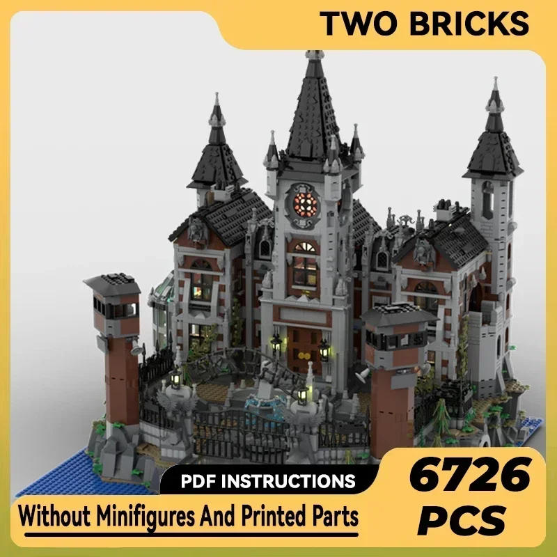 Famous Bat Movies Model Moc Building Bricks Asylum Center Technology Modular Blocks Gifts Christmas Toys DIY Sets Assembly
Famous Bat Movies Model Moc Building Bricks Asylum Center Technology Modular Blocks Gifts Christmas Toys DIY Sets Assembly