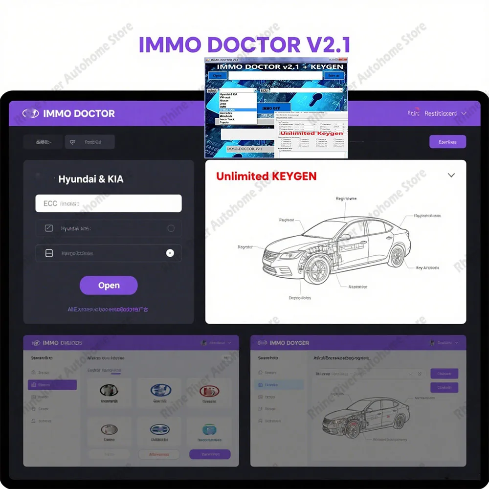 Newest IMMO DOCTOR V2.1 With Unlimited KEYGEN MULTI BRAND Immo Off Software ECU Chip Tuning for sim2k MT38 ME 17.9.2 MED17.9.8
Newest IMMO DOCTOR V2.1 With Unlimited KEYGEN MULTI BRAND Immo Off Software ECU Chip Tuning for sim2k MT38 ME 17.9.2 MED17.9.8