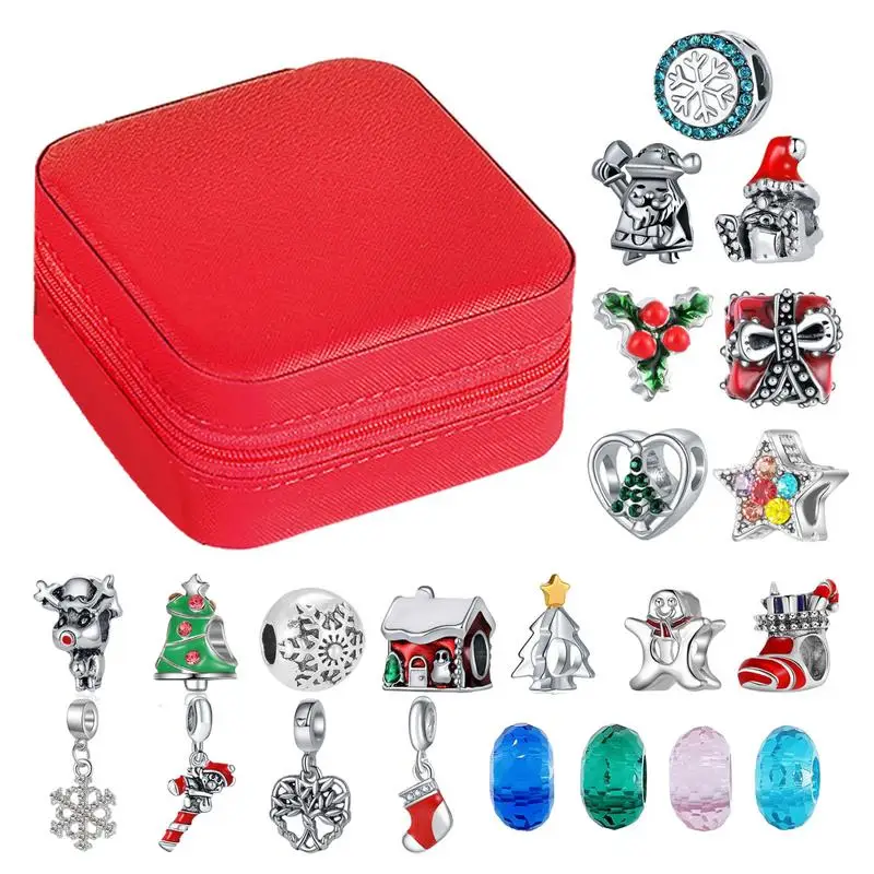 Christmas Bracelet Making Kit Bracelet Making Beaded Bracelet Charm Arts Crafts Christmas Ornaments DIY Charm Bracelet Kit Bead
Christmas Bracelet Making Kit Bracelet Making Beaded Bracelet Charm Arts Crafts Christmas Ornaments DIY Charm Bracelet Kit Bead