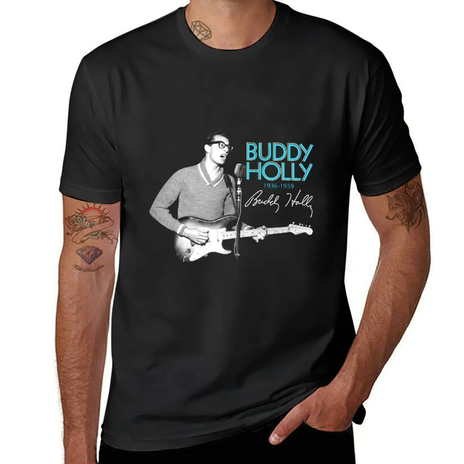 Buddy Holly T-Shirt fashion shirts new edition vintage clothes mens designer t shirt
Buddy Holly T-Shirt fashion shirts new edition vintage clothes mens designer t shirt