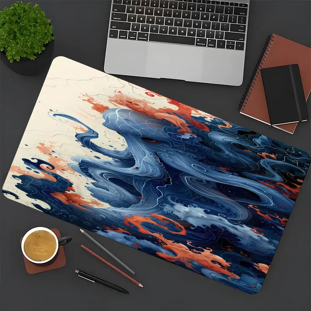 Fantasy Octopus and Ocean Wave Mouse Pad - Unique ocean theme design for gamers with non-slip lock edge
Fantasy Octopus and Ocean Wave Mouse Pad - Unique ocean theme design for gamers with non-slip lock edge