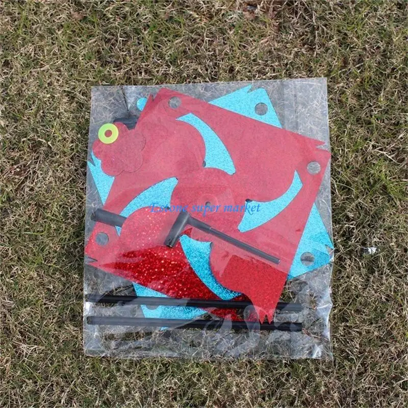 090B Wind Spinner Windmill Children Toy Backyard Camping Ornament Kindergarten Supply
090B Wind Spinner Windmill Children Toy Backyard Camping Ornament Kindergarten Supply
