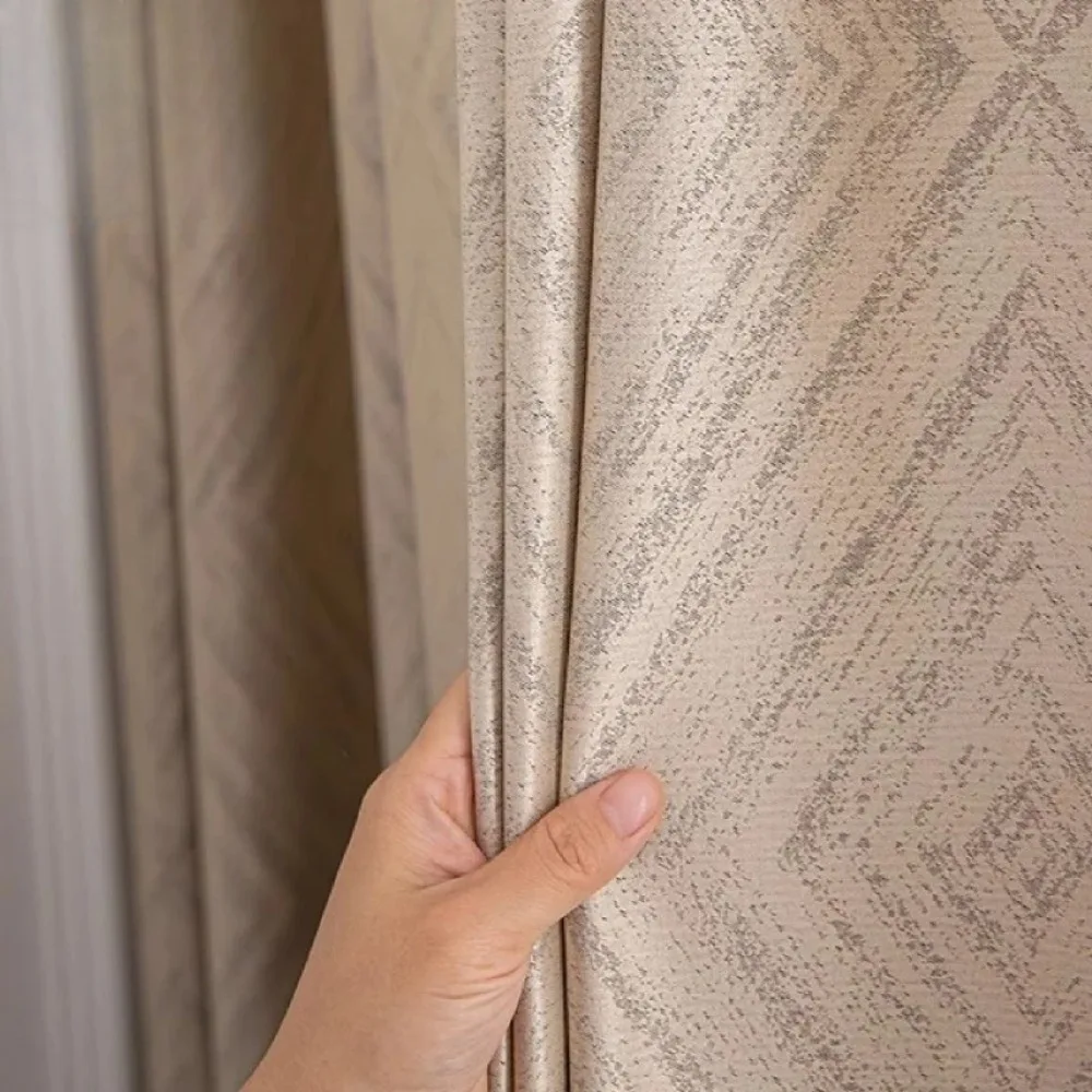 New High-precision Diamond Jacquard Thickened Blackout Curtains for Living Room Bedroom French Window Finished Decoration
New High-precision Diamond Jacquard Thickened Blackout Curtains for Living Room Bedroom French Window Finished Decoration