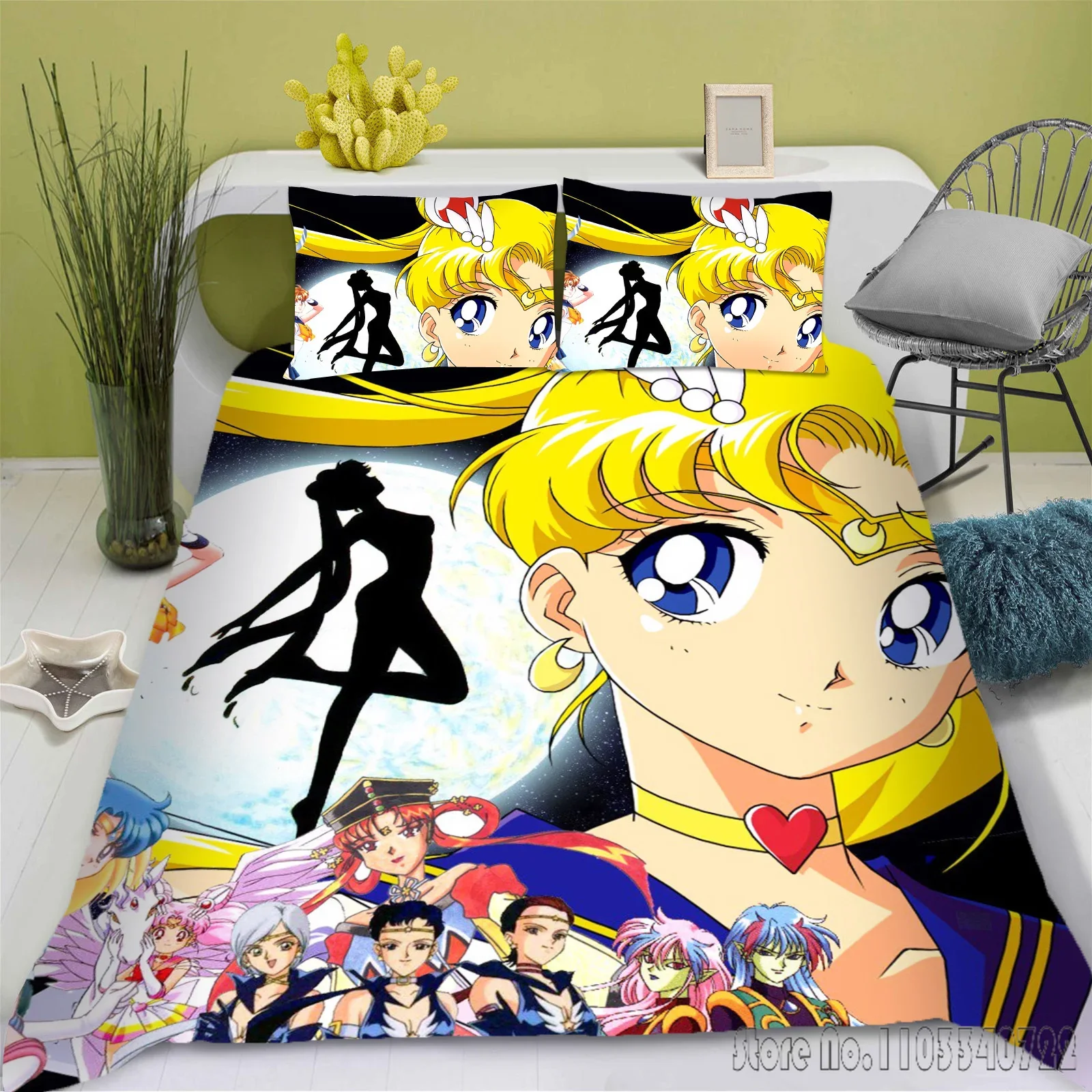 3-Piece Set 1 Quilt Cover 3d Children'S Bedding Set 100% Polyester Duvet Cover Suitable For Children And Adults Home
3-Piece Set 1 Quilt Cover 3d Children'S Bedding Set 100% Polyester Duvet Cover Suitable For Children And Adults Home