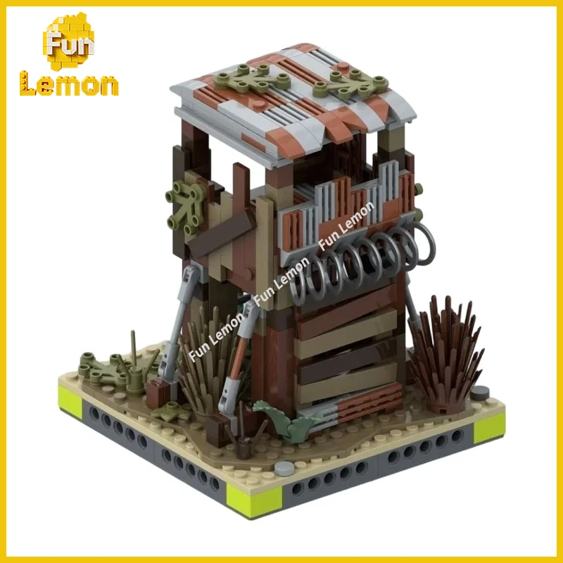 Modular Wasteland Camp MOC Set, Barricades Water Supply Watchtower Basic Low Walls Detailed Bricks for Scene Building
Modular Wasteland Camp MOC Set, Barricades Water Supply Watchtower Basic Low Walls Detailed Bricks for Scene Building