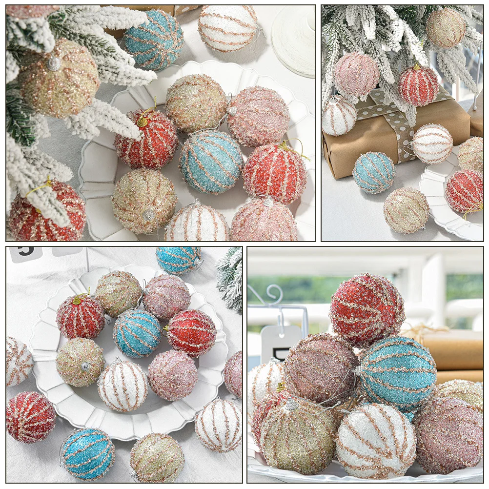 6 Pcs Christmas Decoration Ball Ornaments for Home Colored Tree Household Hanging Balls Foam Man
6 Pcs Christmas Decoration Ball Ornaments for Home Colored Tree Household Hanging Balls Foam Man