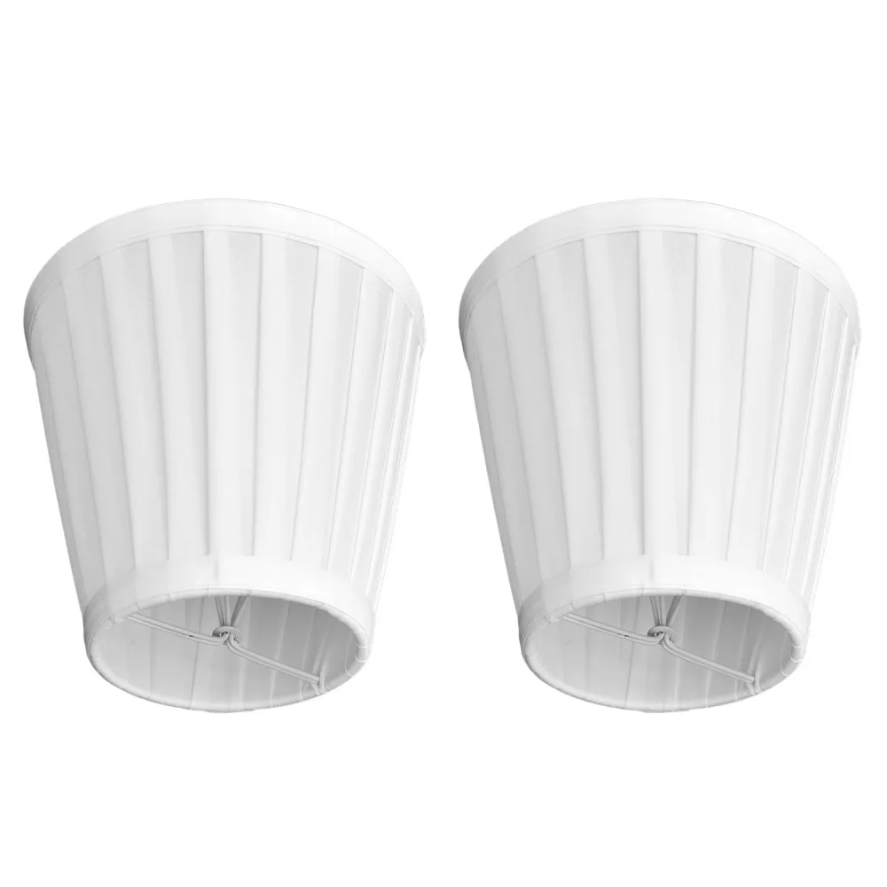 2PCS White/Yellow/Red Small Lamp Shade Clip On Design Lightweight Clip On Lamp Shade Fabric Pleated Fabric Lampshade Wall Lamp
2PCS White/Yellow/Red Small Lamp Shade Clip On Design Lightweight Clip On Lamp Shade Fabric Pleated Fabric Lampshade Wall Lamp