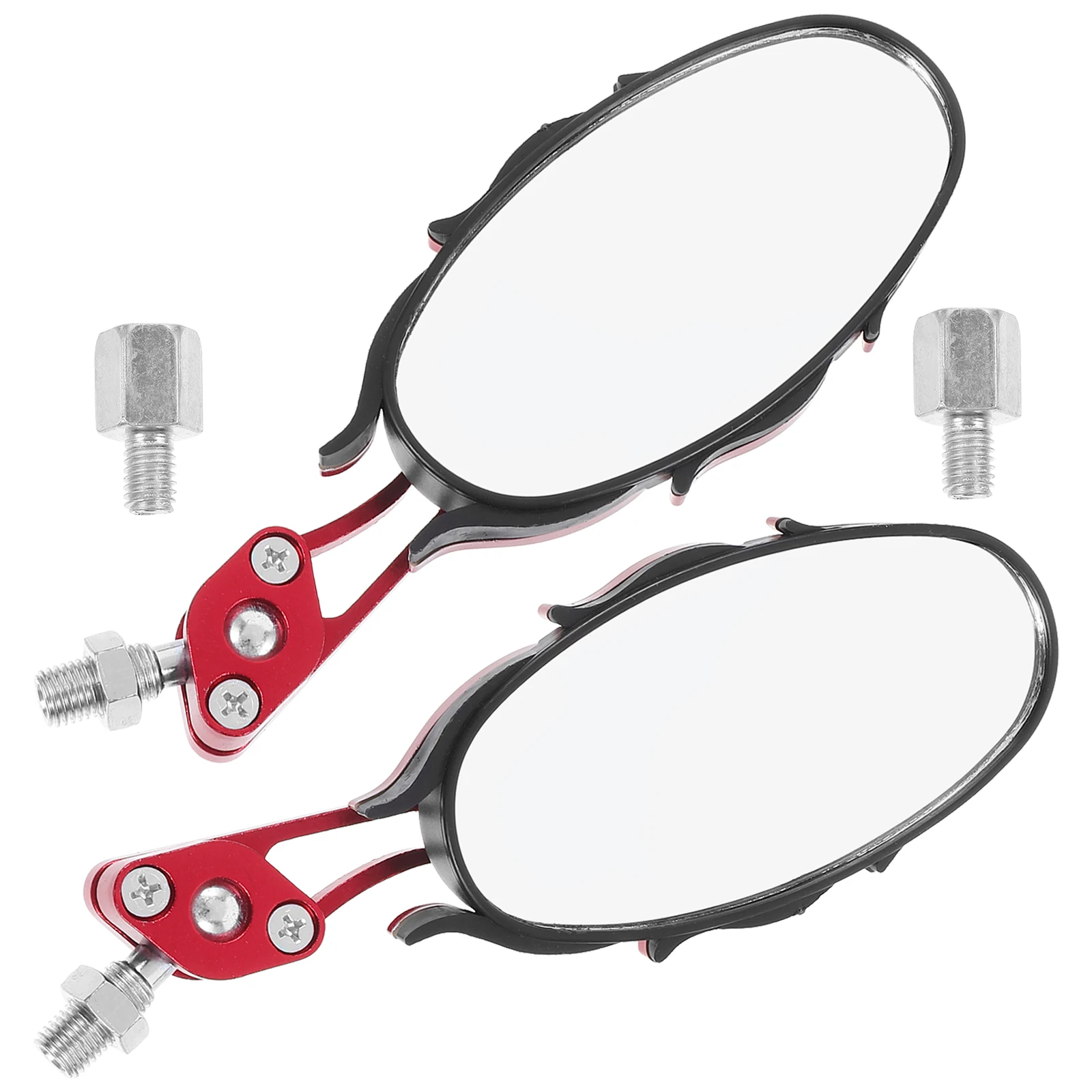 1 Pair Motorcycle Rearview Mirrors Side Mirrors For Scooter Handlebars Replacement Durable Glass Metal Plastic Modified Design
1 Pair Motorcycle Rearview Mirrors Side Mirrors For Scooter Handlebars Replacement Durable Glass Metal Plastic Modified Design