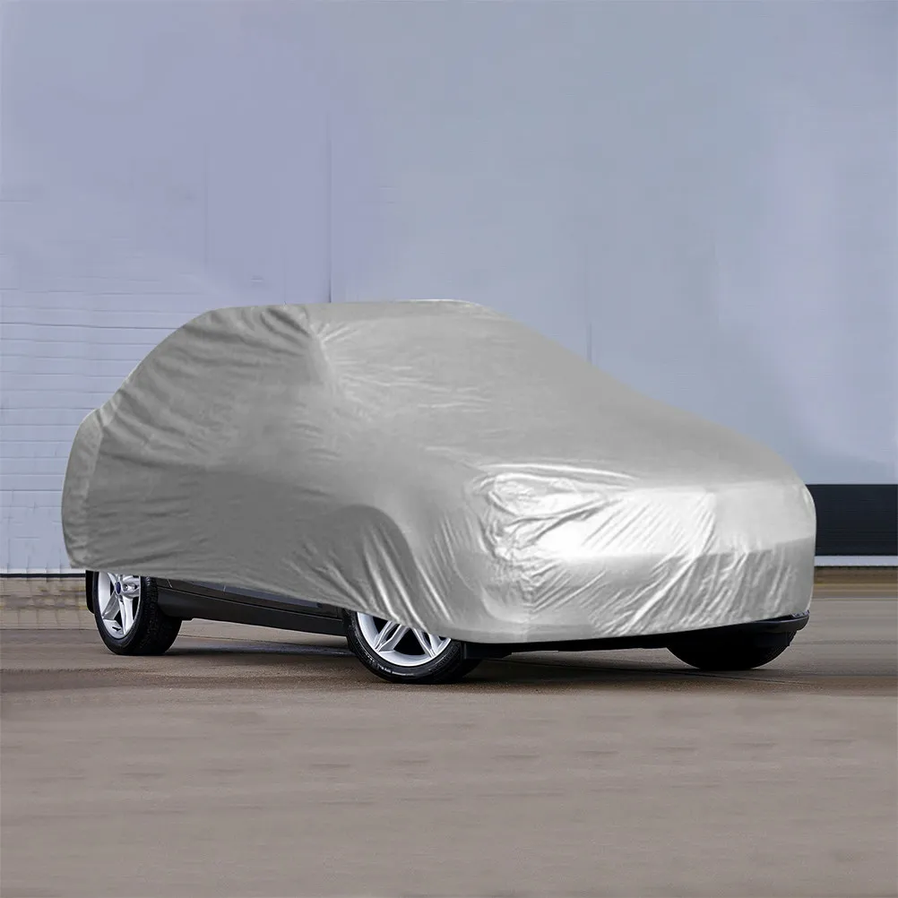 Универсальный чехол для автомобиля XL: дышащий, с защитой от УФ-излучения, для использования в помещении и на улице, водонепроницаемый, всепогодный, защищает от солнца и кислотного дождя
Универсальный чехол для автомобиля XL: дышащий, с защитой от УФ-излучения, для использования в помещении и на улице, водонепроницаемый, всепогодный, защищает от солнца и кислотного дождя