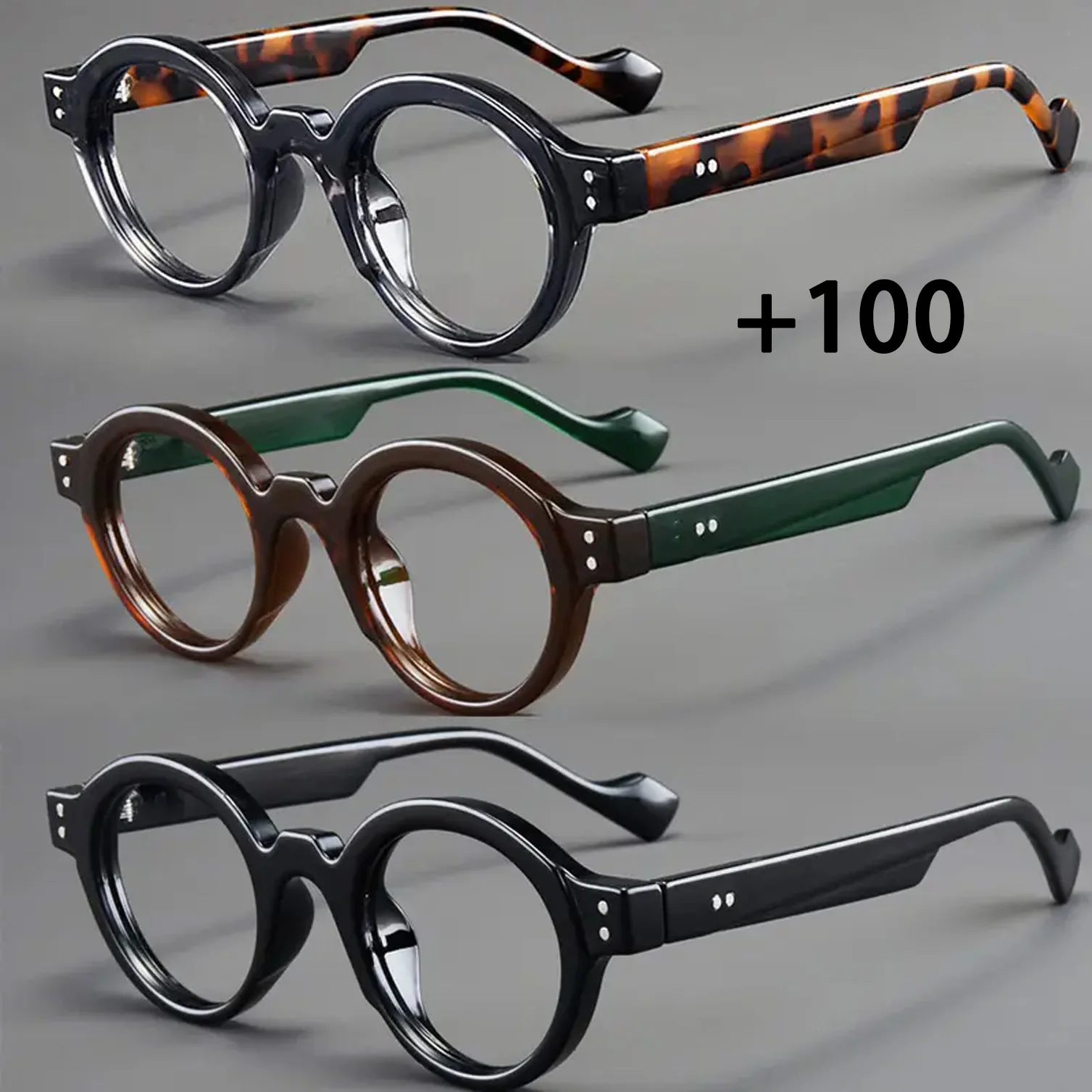 Комплект из трех пар, классические модные круглые мини-очки в оправе для коррекции лица, унисекс, подходят для всех сезонов
Комплект из трех пар, классические модные круглые мини-очки в оправе для коррекции лица, унисекс, подходят для всех сезонов