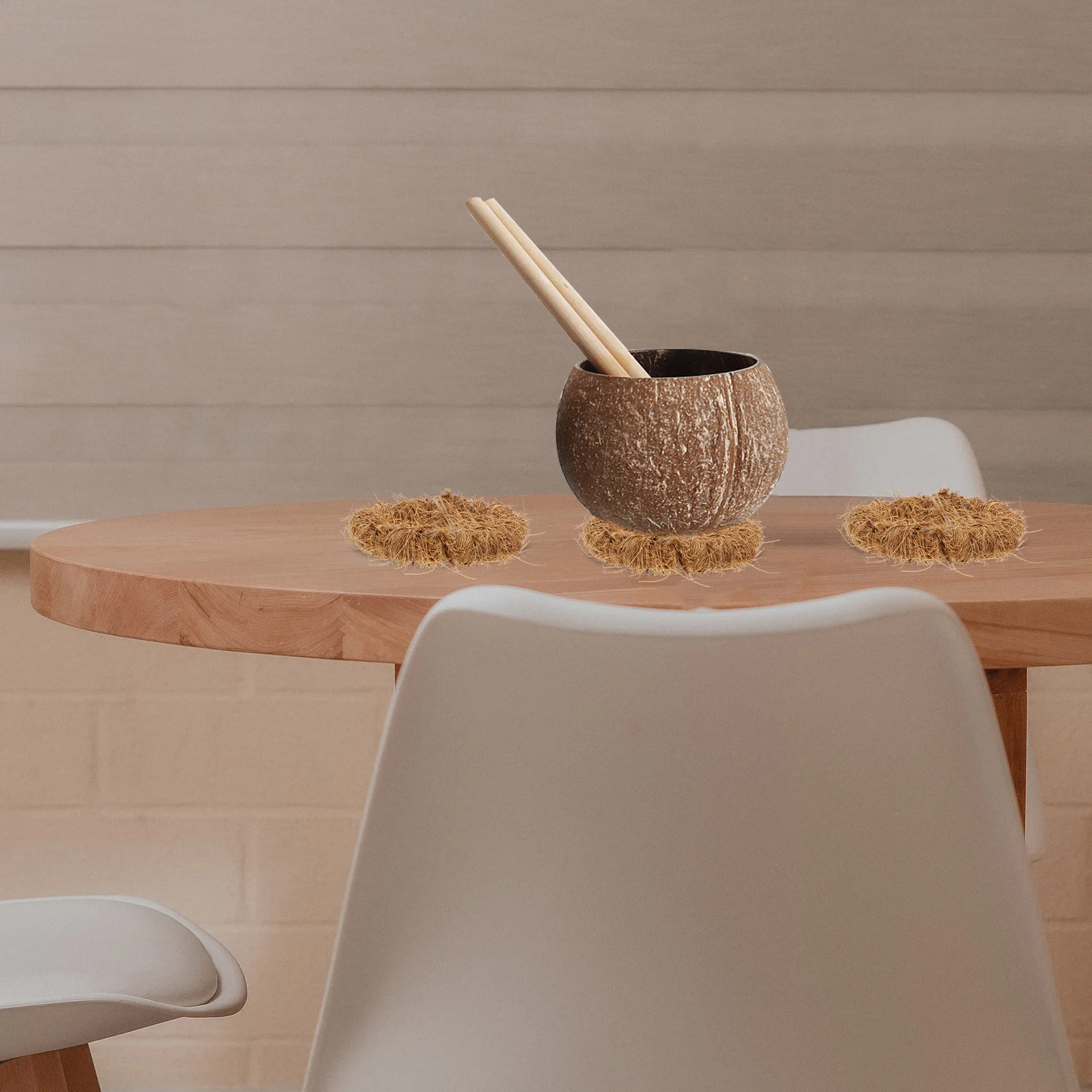10pcs Coconut Coaster Round Insulated Mats Non-Slip Table Protection For Home Coffee Shop Bowl Pad Decorative Mat Rings Handmade
10pcs Coconut Coaster Round Insulated Mats Non-Slip Table Protection For Home Coffee Shop Bowl Pad Decorative Mat Rings Handmade