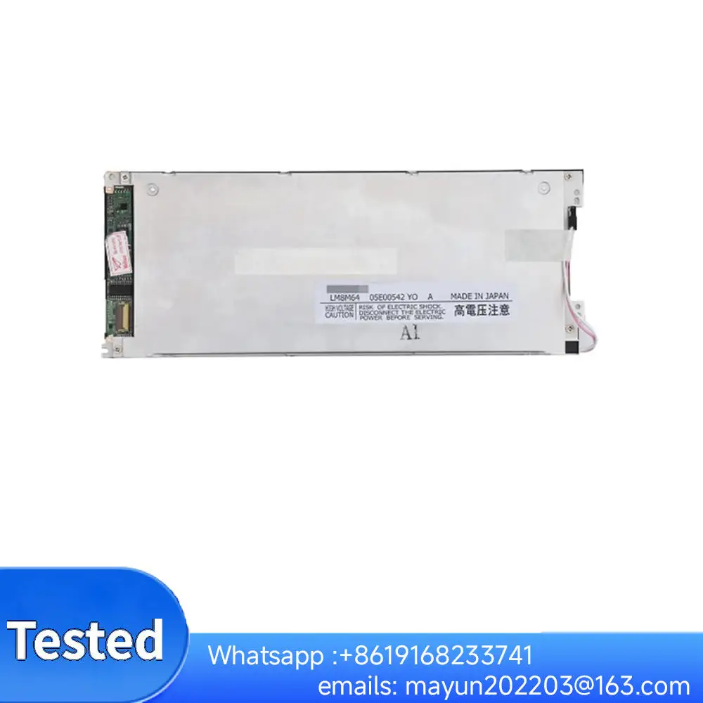 Original LM8M64 8.1" LCD Display Panel 640x240 HVGA 20-pin Parallel Interface 100% Tested
Original LM8M64 8.1" LCD Display Panel 640x240 HVGA 20-pin Parallel Interface 100% Tested