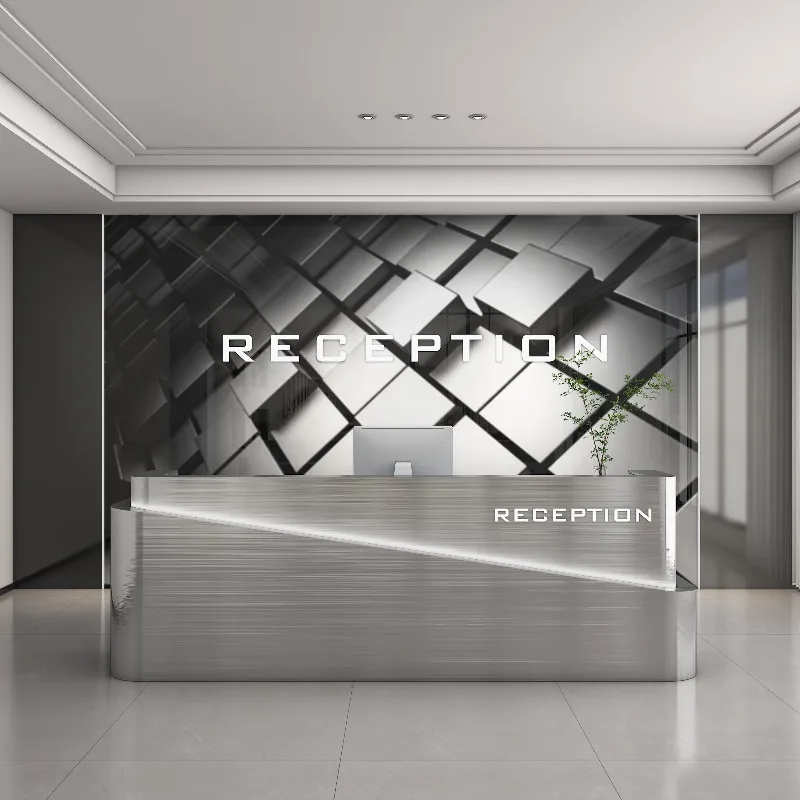 Checkout Front Desk Reception Counter Clinic Luxury L Shaped Reception Desks Business Classic Mostrador Recepcion Furniture
Checkout Front Desk Reception Counter Clinic Luxury L Shaped Reception Desks Business Classic Mostrador Recepcion Furniture