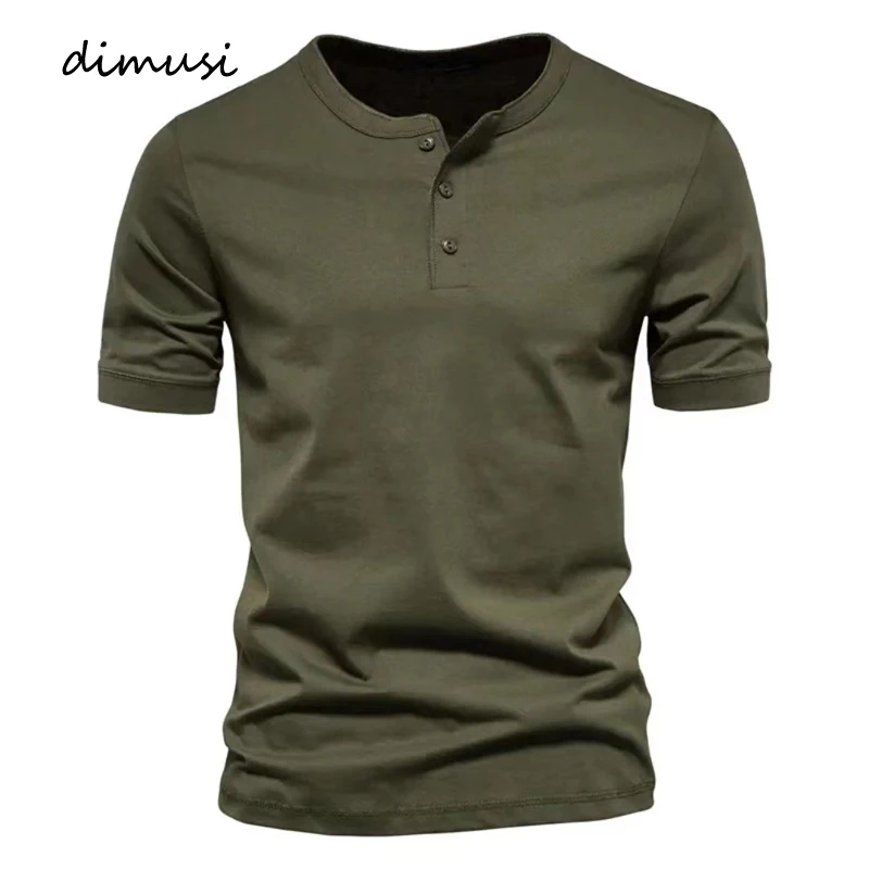 Summer Men's T Shirt Fashion Short Sleeve Henley O-Neck Tshirt for Men Casual Solid Color Breathable Tops Tees Clothing 
Summer Men's T Shirt Fashion Short Sleeve Henley O-Neck Tshirt for Men Casual Solid Color Breathable Tops Tees Clothing