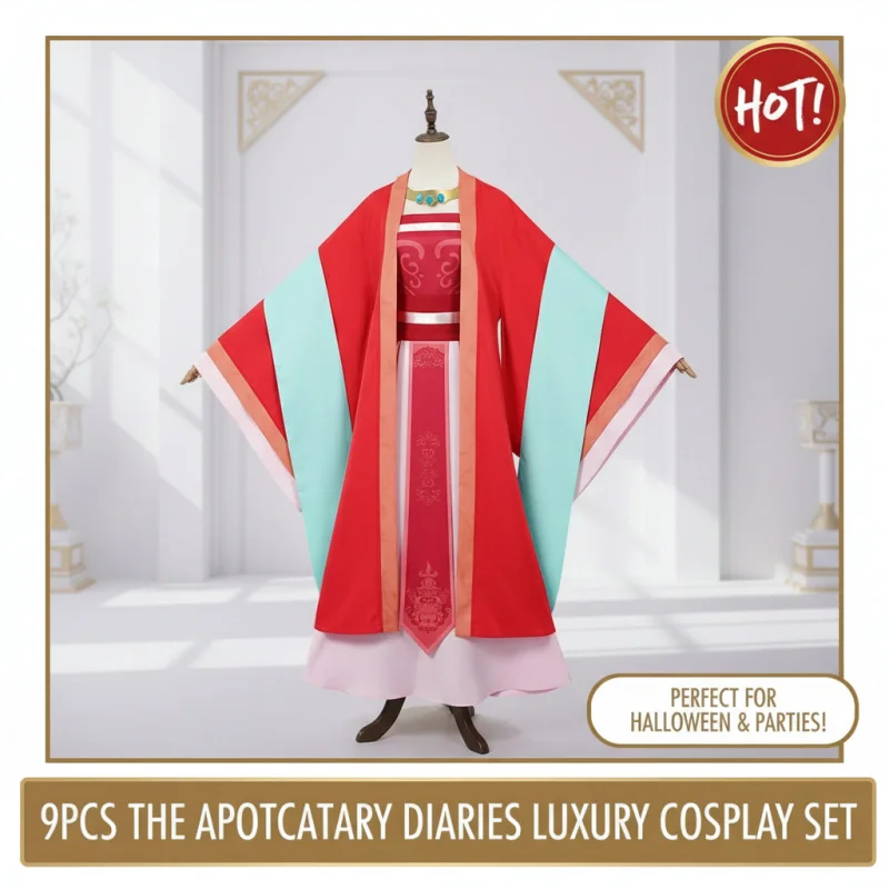 ☆SunlCos Gyokuyou Cosplay Costume Dress The Apothecary Diaries Precious Consort Anime Halloween Party Women Set☆
☆SunlCos Gyokuyou Cosplay Costume Dress The Apothecary Diaries Precious Consort Anime Halloween Party Women Set☆