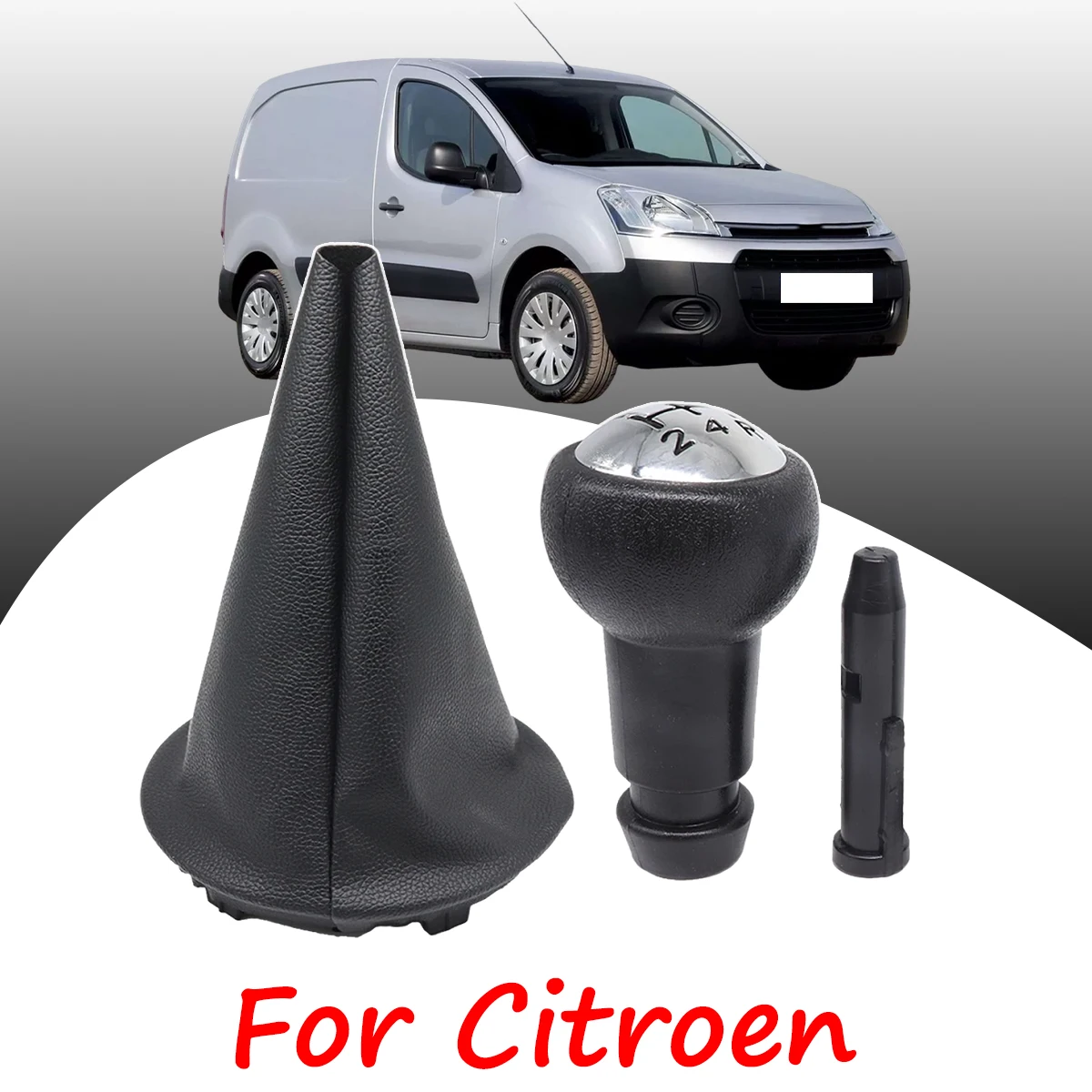 5 Speed Gear Shift Knob Gaiter Boot For Citroen Berlingo B9 Shifter Lever Stick Head Replacement Parts 2008-2015 2016 2017 2018
5 Speed Gear Shift Knob Gaiter Boot For Citroen Berlingo B9 Shifter Lever Stick Head Replacement Parts 2008-2015 2016 2017 2018