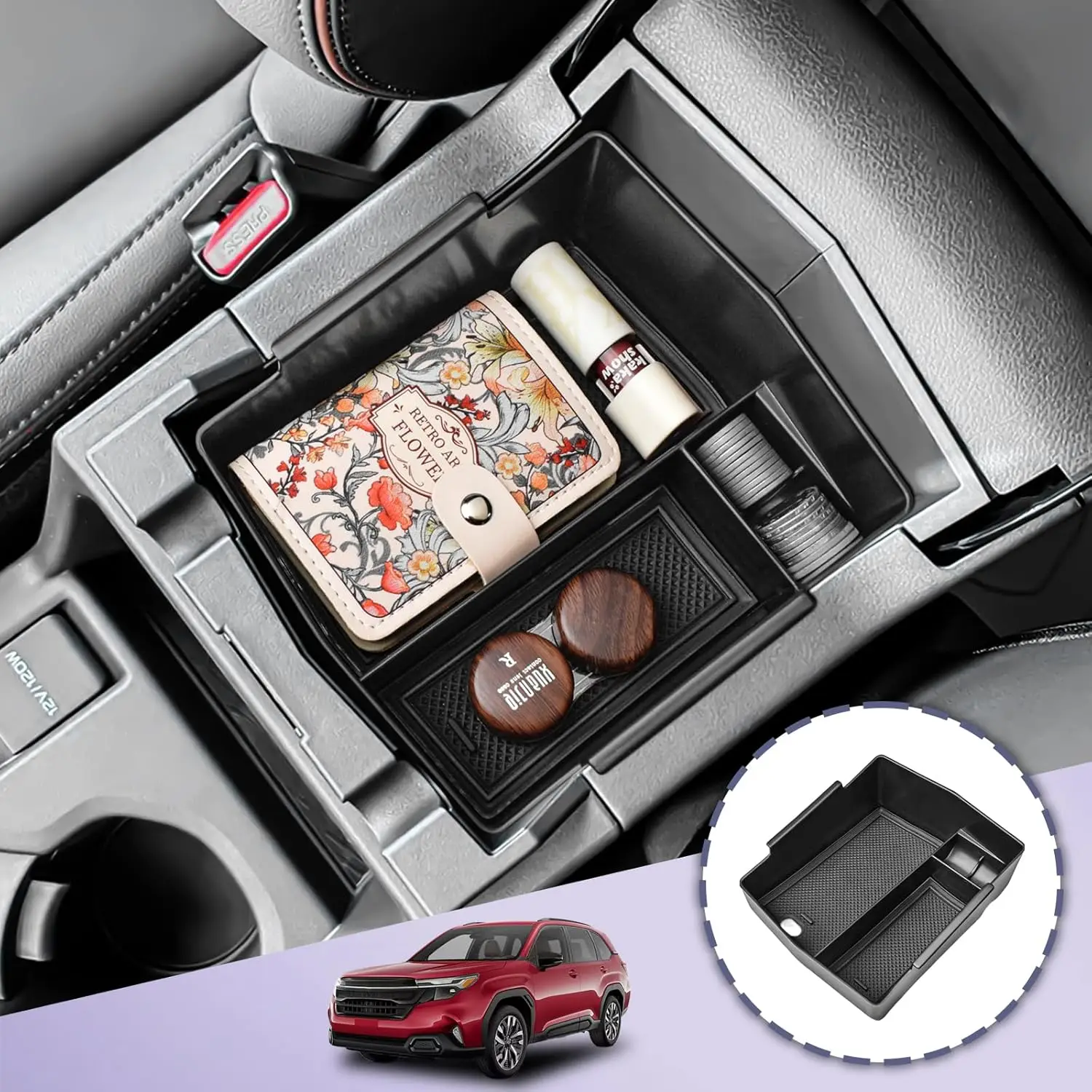 RUNROAD Center Console Organizer Tray For Subaru Forester 2025 Premium Sport Limited Touring Accessories Insert Armrest Tray
RUNROAD Center Console Organizer Tray For Subaru Forester 2025 Premium Sport Limited Touring Accessories Insert Armrest Tray