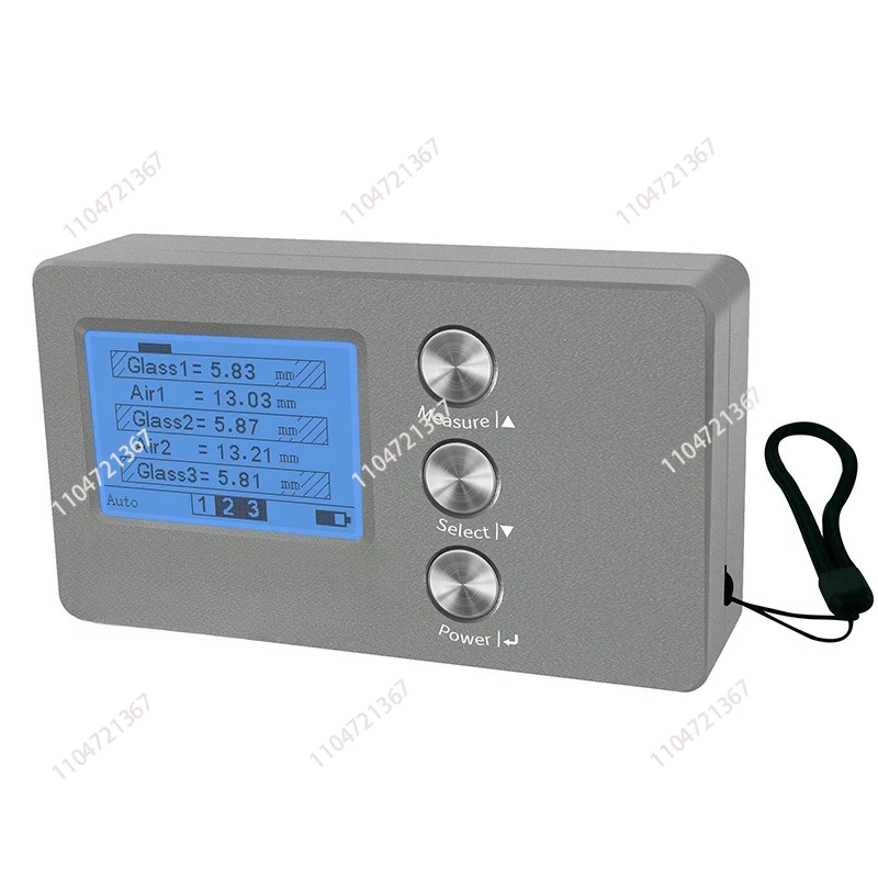 LS201 Digital Glass Thickness Meter Single Side Measure Insulated Double Triple Pane Glass Air Space IG Thickness
LS201 Digital Glass Thickness Meter Single Side Measure Insulated Double Triple Pane Glass Air Space IG Thickness
