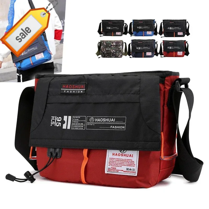 High Quality Men Nylon Shoulder Fashion Casual Multi-Capacity Women Sling Cross Body Messenger Bag Male Briefcase
High Quality Men Nylon Shoulder Fashion Casual Multi-Capacity Women Sling Cross Body Messenger Bag Male Briefcase