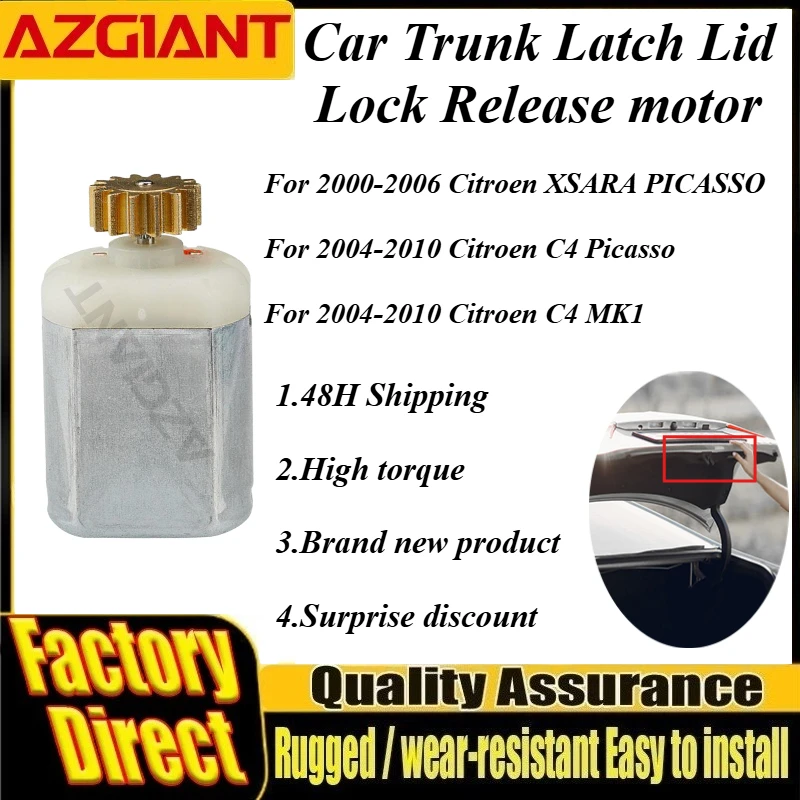 For Citroen XSARA PICASSO/C4 Picasso/C4 MK1 FC-280SC-20150 12V 14T Car Power Trunk Lock Latch Motor Auto Replacement Spare Parts
For Citroen XSARA PICASSO/C4 Picasso/C4 MK1 FC-280SC-20150 12V 14T Car Power Trunk Lock Latch Motor Auto Replacement Spare Parts