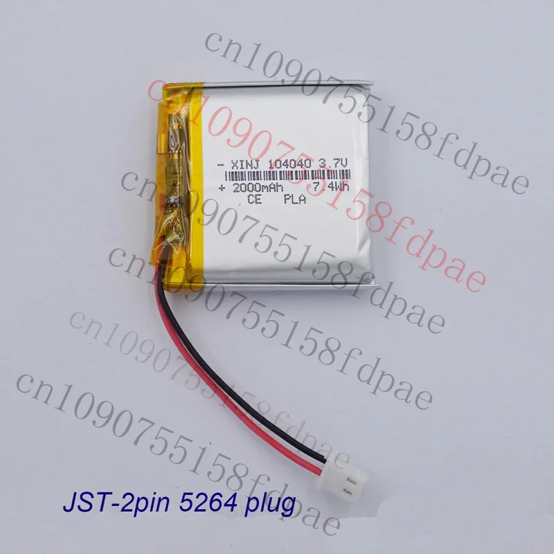 OK 3.7v 2000mah 7.4Wh Li Battery 104040 Lipo 2Pin For Hayward Aqua Pod Apart Remote
OK 3.7v 2000mah 7.4Wh Li Battery 104040 Lipo 2Pin For Hayward Aqua Pod Apart Remote