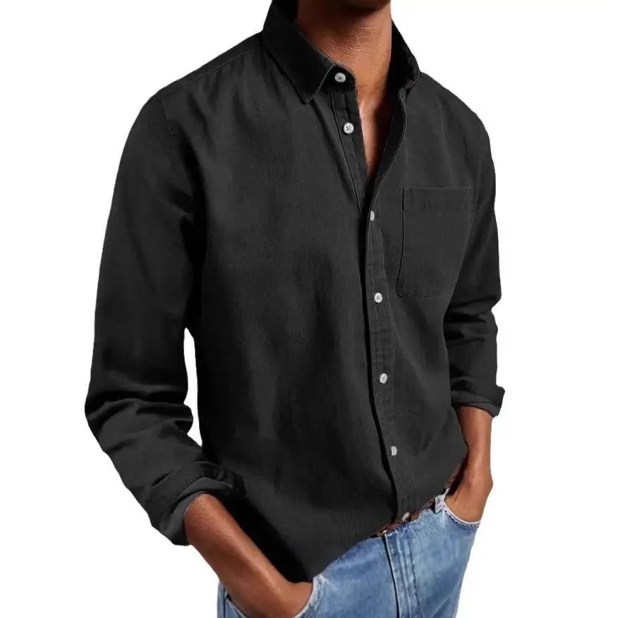 Мужской Long Sve irt с ket Полиэфирная ткань Дышащий молодежный цветной лацкан Мужская одежда Открытый кардиган
Мужской Long Sve irt с ket Полиэфирная ткань Дышащий молодежный цветной лацкан Мужская одежда Открытый кардиган