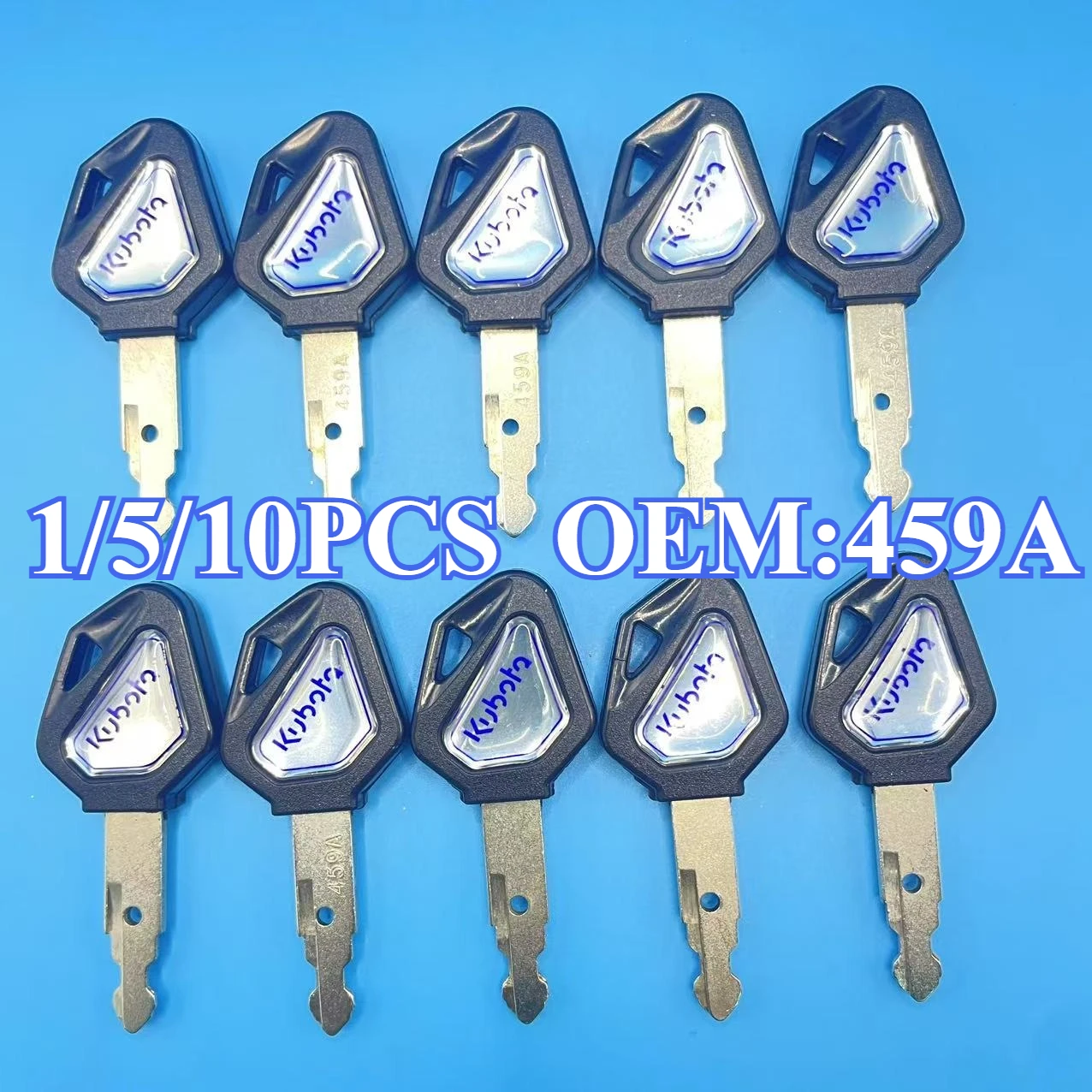 1/5/10 шт. Kubota 459A для экскаватора, экскаватора, трактора, слайд-погрузчика, ключ запуска мощности, ключи зажигания
1/5/10 шт. Kubota 459A для экскаватора, экскаватора, трактора, слайд-погрузчика, ключ запуска мощности, ключи зажигания