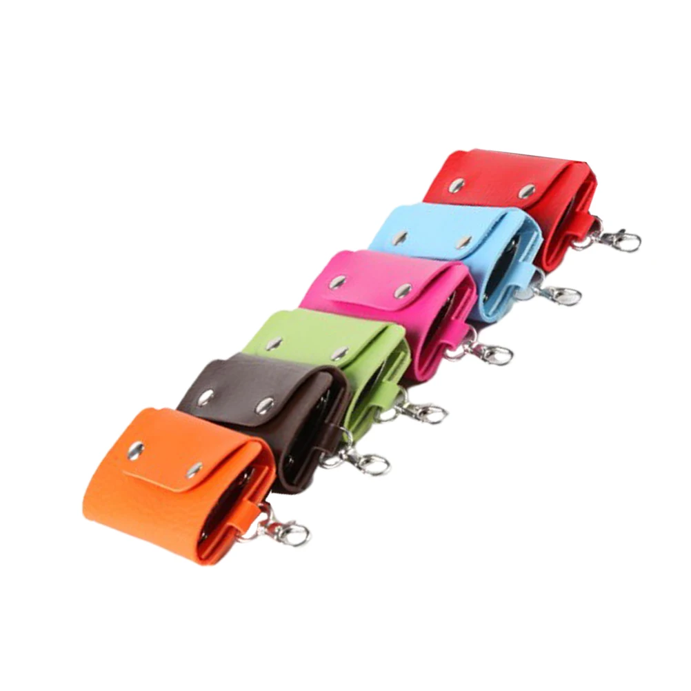 6PCS PU Key Bag 2 Fold Door Key Bag Portable Key Storage Pouch Stylish Car Storage Pack for Home Store Office Use Random
6PCS PU Key Bag 2 Fold Door Key Bag Portable Key Storage Pouch Stylish Car Storage Pack for Home Store Office Use Random