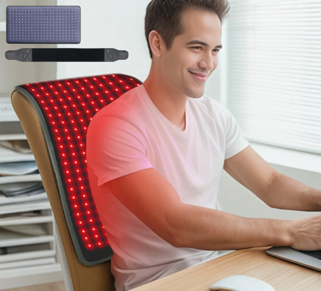 242 Leds Large Size Red Light Therapy Pad with Timer, 660nm&850nm Infrared Light Therapy Full Body Pad Relieve Physical Fatigue
242 Leds Large Size Red Light Therapy Pad with Timer, 660nm&850nm Infrared Light Therapy Full Body Pad Relieve Physical Fatigue