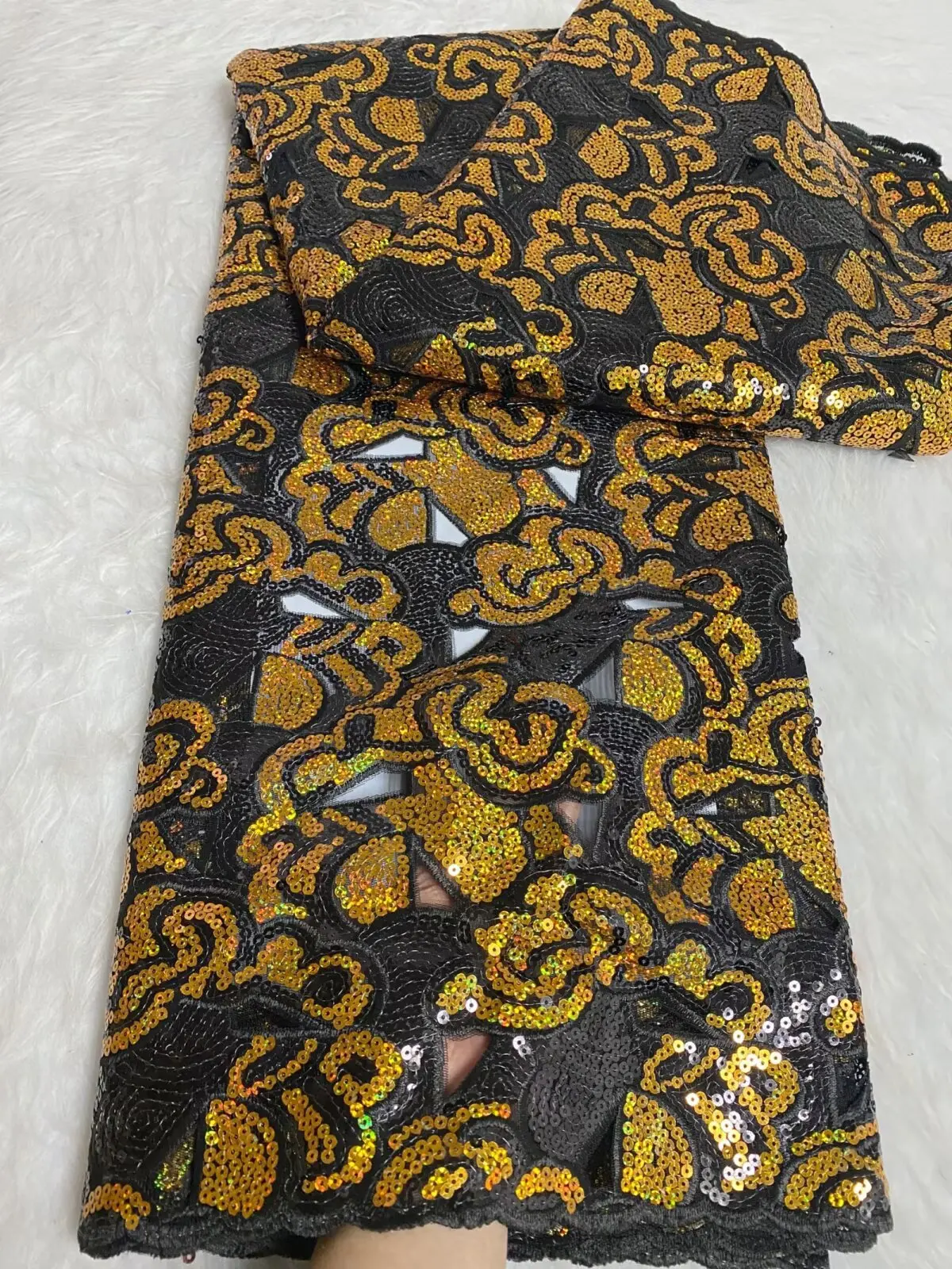 Африканское кружево, нигерийская сетчатая кружевная ткань, блестки, шитье, гипюр, блестки, вышивка, свадебные платья, шитье, высокое качество, 2025 5 ярдов 
Африканское кружево, нигерийская сетчатая кружевная ткань, блестки, шитье, гипюр, блестки, вышивка, свадебные платья, шитье, высокое качество, 2025 5 ярдов