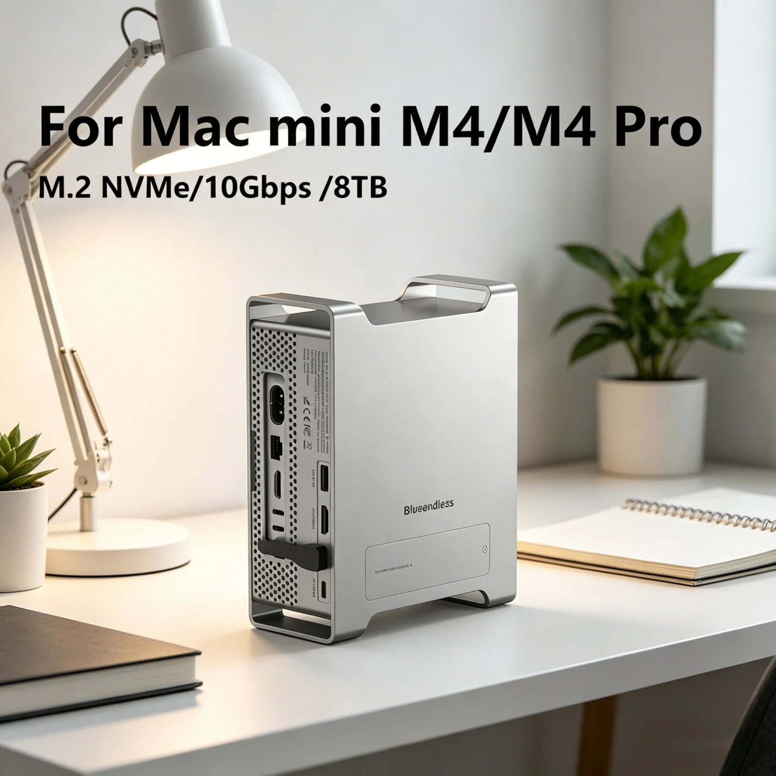 2026 MAC Mini M4/M4 Pro Stand SSD Docking with M.2 NVMe SSD Enclosure 4K/60HZ HDMI-Com SD4.0 TF4.0 10Gbps C HUB
2026 MAC Mini M4/M4 Pro Stand SSD Docking with M.2 NVMe SSD Enclosure 4K/60HZ HDMI-Com SD4.0 TF4.0 10Gbps C HUB