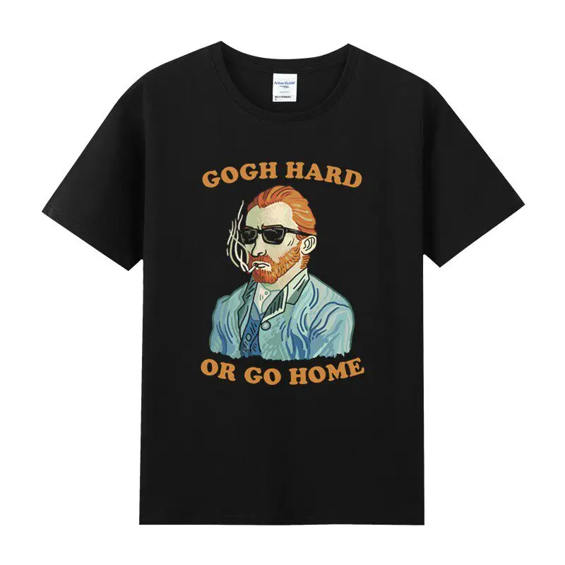 European and American Printed Van Gogh's Night-time Streetwear Cotton Round-neck Short-sleeved T-shirt for Men and Women
European and American Printed Van Gogh's Night-time Streetwear Cotton Round-neck Short-sleeved T-shirt for Men and Women