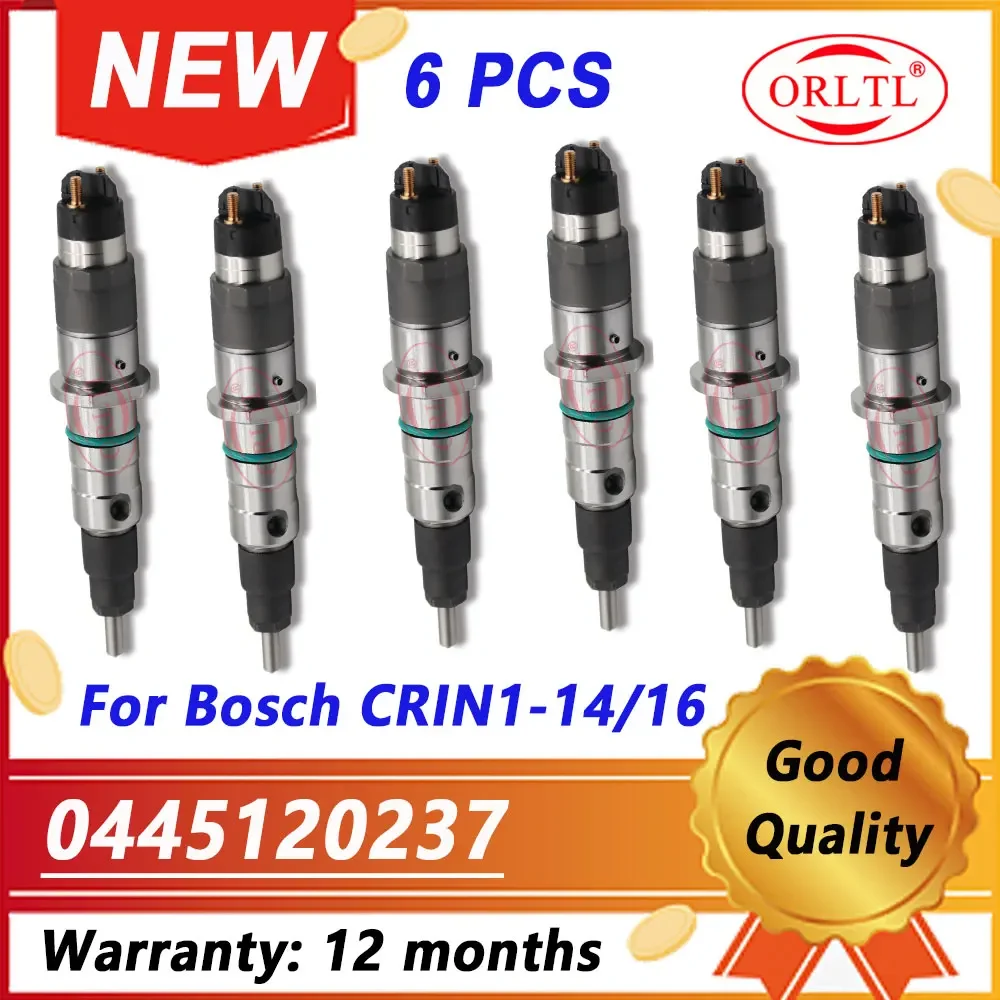 6 PCS 0445120237 NEW Diesel Injector 0445 120 237 ORLTL Original Fuel Injection Nozzle 0 445 120 237 For Bosch CRIN1-14/16
6 PCS 0445120237 NEW Diesel Injector 0445 120 237 ORLTL Original Fuel Injection Nozzle 0 445 120 237 For Bosch CRIN1-14/16