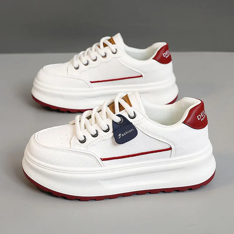 Women's Sneakers Fashion Platform Casual Women's Shoes White New Lace-up High Quality No Slip Mesh Breathable Woman Sport Shoes
Women's Sneakers Fashion Platform Casual Women's Shoes White New Lace-up High Quality No Slip Mesh Breathable Woman Sport Shoes