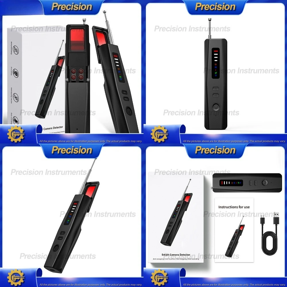 2026 Mini Camera Detector Anti Spy Hidden Camera Finder Infrared Detection for Hotel Bedroom Bathroom Privacy Protection