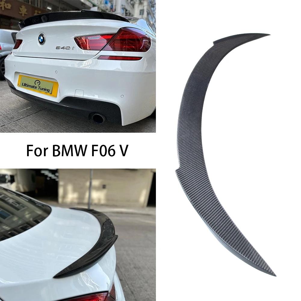 For BMW 6 Series F06 4Door Gran Coupe M6/F13 2Door Coupe M6 V Style Carbon fiber Rear Spoiler Trunk wing 2011-2018
For BMW 6 Series F06 4Door Gran Coupe M6/F13 2Door Coupe M6 V Style Carbon fiber Rear Spoiler Trunk wing 2011-2018
