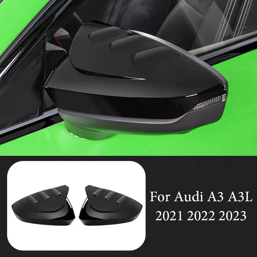 For Audi A3 A3L 2021 2022 2023 Rearview Mirror Cover ABS Carbon Fiber/Bright black Pattern Car Exterior Accessorie
For Audi A3 A3L 2021 2022 2023 Rearview Mirror Cover ABS Carbon Fiber/Bright black Pattern Car Exterior Accessorie