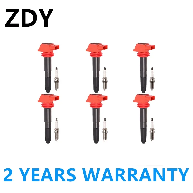 6Set Engine Ignition Coil + UF660 Spark Plug For Porsche Cayenne 3.6L V6 94860210410 94860210404 0040102006
6Set Engine Ignition Coil + UF660 Spark Plug For Porsche Cayenne 3.6L V6 94860210410 94860210404 0040102006
