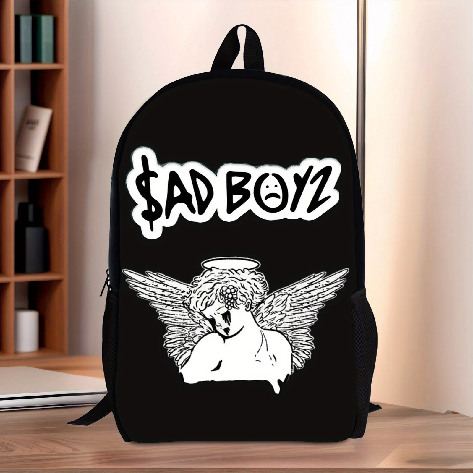 Легкий рюкзак SAD BOYZ большой вместимости - прочная ткань Оксфорд с регулируемым плечевым ремнем, боковой сетчатой сумкой
Легкий рюкзак SAD BOYZ большой вместимости - прочная ткань Оксфорд с регулируемым плечевым ремнем, боковой сетчатой сумкой