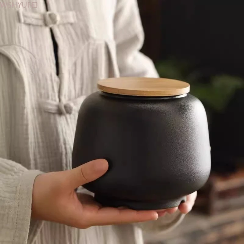 Big Ceramic Personalized Urn, Japanese Retro Style Cremation Urns, Funeral Supplies, Suitable for Pet, Cat Dog, Gray Storage
Big Ceramic Personalized Urn, Japanese Retro Style Cremation Urns, Funeral Supplies, Suitable for Pet, Cat Dog, Gray Storage